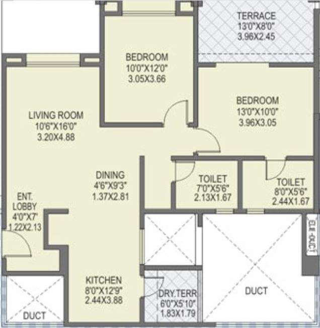 dharmavat sunder sanskruti phase 3 apartment 2bhk 982sqft31