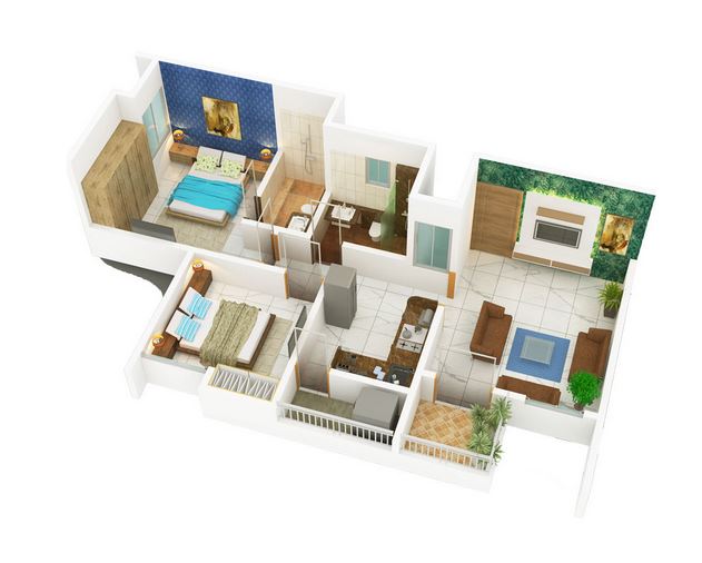 divine nest apartment 2bhk 584sqft21