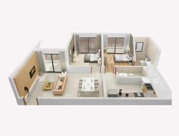  2 BHK Apartment at Duville Riverdale, Kharadi – for Rent