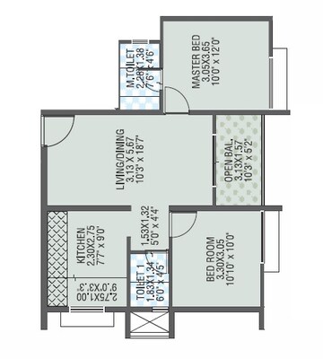  2 BHK Apartment at Earnest Green Life, Hinjewadi – for Rent