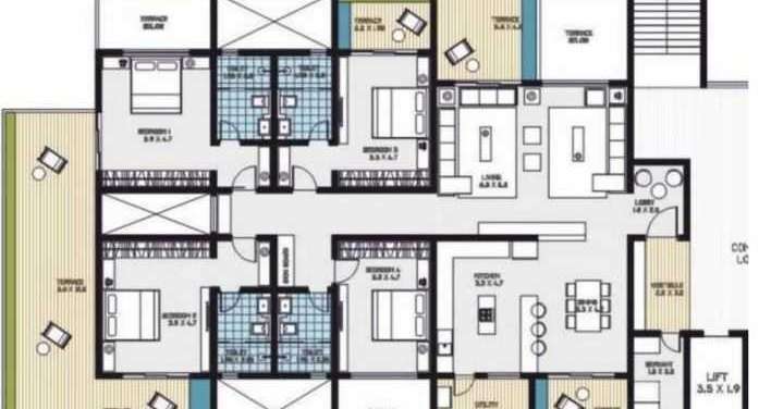 eisha synergy apartment 4 bhk 2198sqft 20211105181138