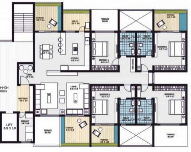 eisha synergy apartment 4 bhk 2414sqft 20211105181144