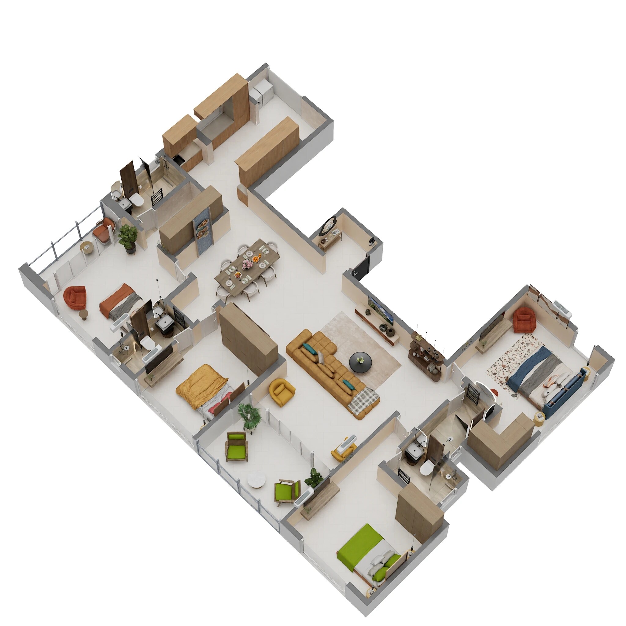 Fortune Apoorva Apartments Virtual Tour