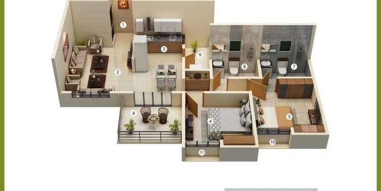 ganga fernhill apartment 2 bhk 458sqft 20200501180529