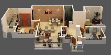  2 BHK Apartment at Ganga New town, Dhanori – for Rent