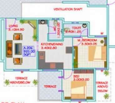 gayatri imperial heights apartment 2 bhk 1078sqft 20203031123046