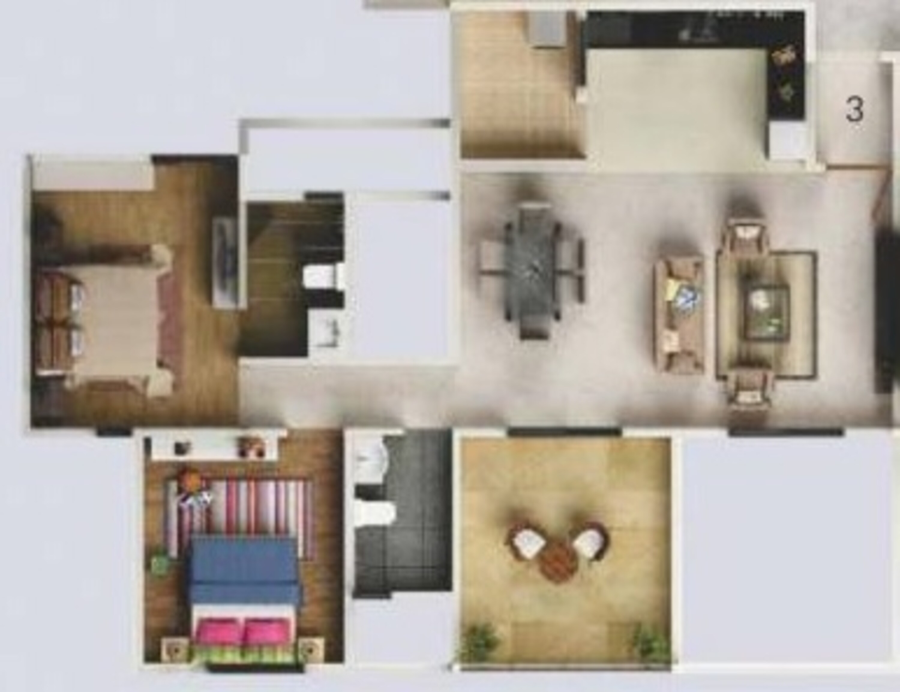 gera song of joy apartment 2 bhk 1221sqft 20215313125320