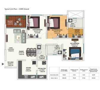 3 BHK Penthouse For Resale in Gera World of Joy Kharadi Pune  7996126