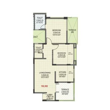  2 BHK Apartment at GK Royale Rahadki Greens, Rahatani – for Sale