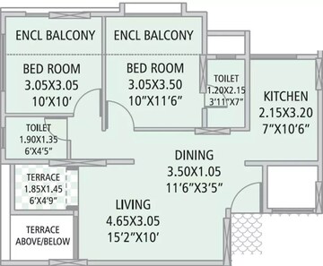  2 BHK Apartment at GK Silverland Residency Phase 3, Ravet – for Sale