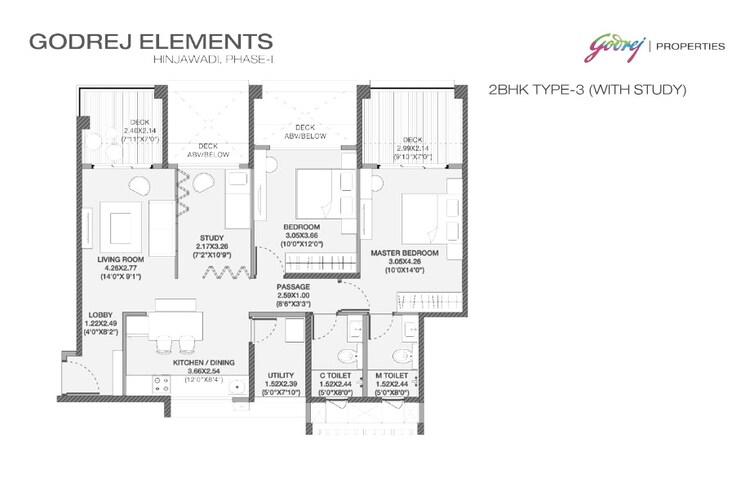 Other, godrej-elements 2 Bedroom 850 Sq.Ft. Apartment In Hinjewadi Pune 8286530