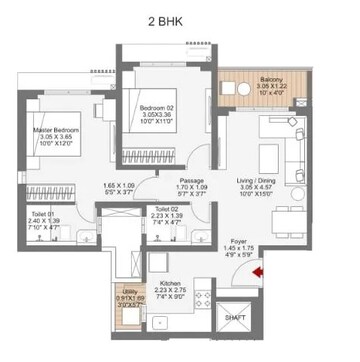  2 BHK Apartment at Godrej Evergreen Square, Hinjewadi Phase 3 – for Sale