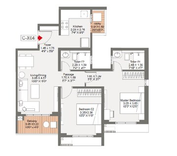  2 BHK Apartment at Godrej Evergreen Square, Hinjewadi Phase 3 – for Sale
