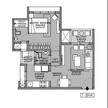  1 BHK Apartment at Godrej Green Vistas, Mahalunge – for Rent