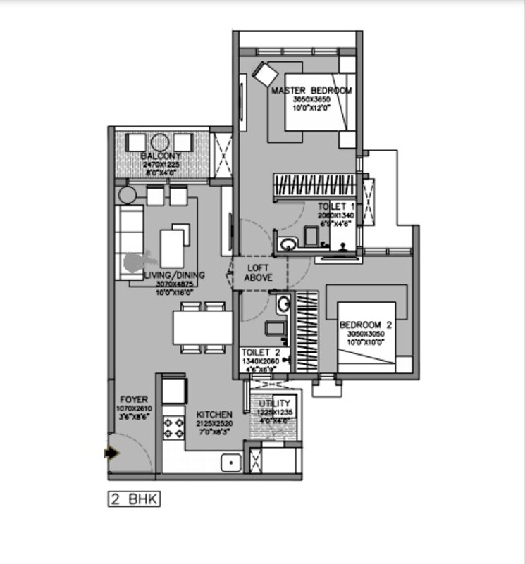 Other, godrej-green-vistas 2 Bedroom 641 Sq.Ft. Apartment In Mahalunge Pune 9116019