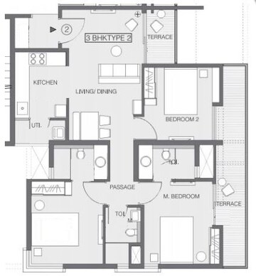  3 BHK Apartment at Godrej Greens, Undri – for Sale