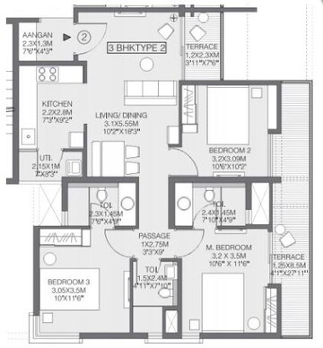  3 BHK Apartment at Godrej Greens, Undri – for Sale