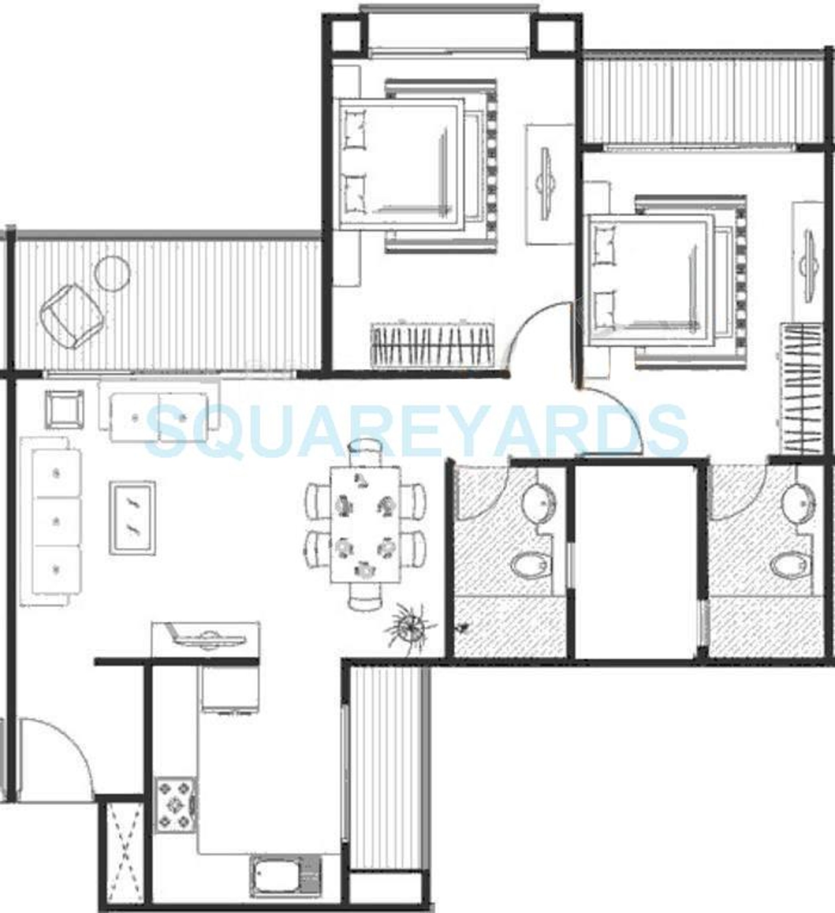 godrej horizon apartment 2bhk 1361sqft1