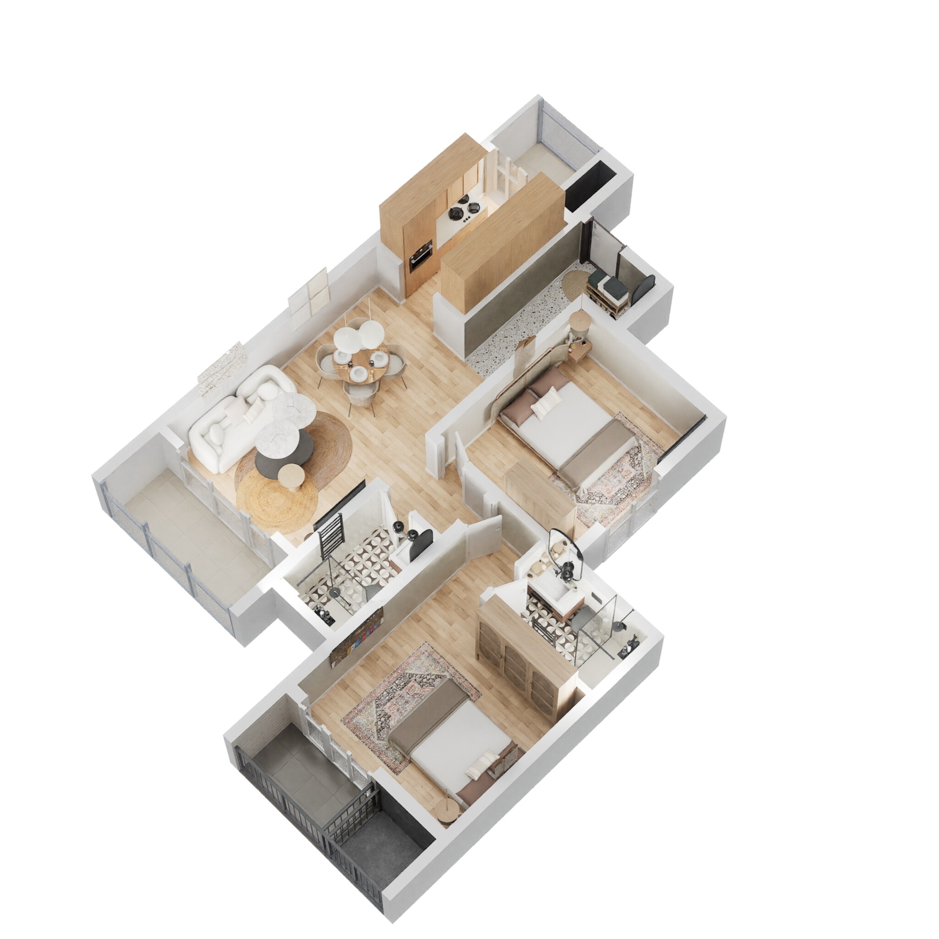 godrej nurture pune apartment 2 bhk 825sqft 20213130113130 3d 3149