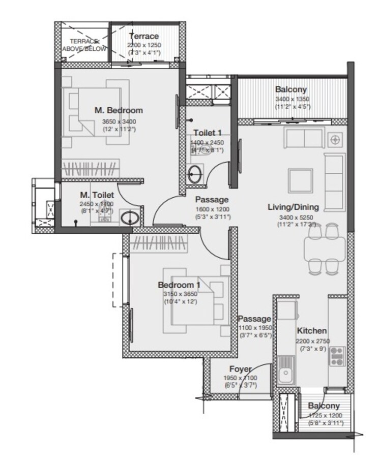 Other, godrej-nurture-pune 2 Bedroom 825 Sq.Ft. Apartment In Mamurdi Pune 8846832