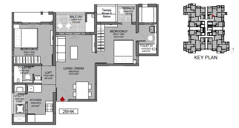 Other, godrej-park-ridge 2 Bedroom 503 Sq.Ft. Apartment In Manjari Pune 9682338
