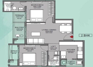  2 BHK Apartment at Godrej Park Ridge, Manjari – for Sale