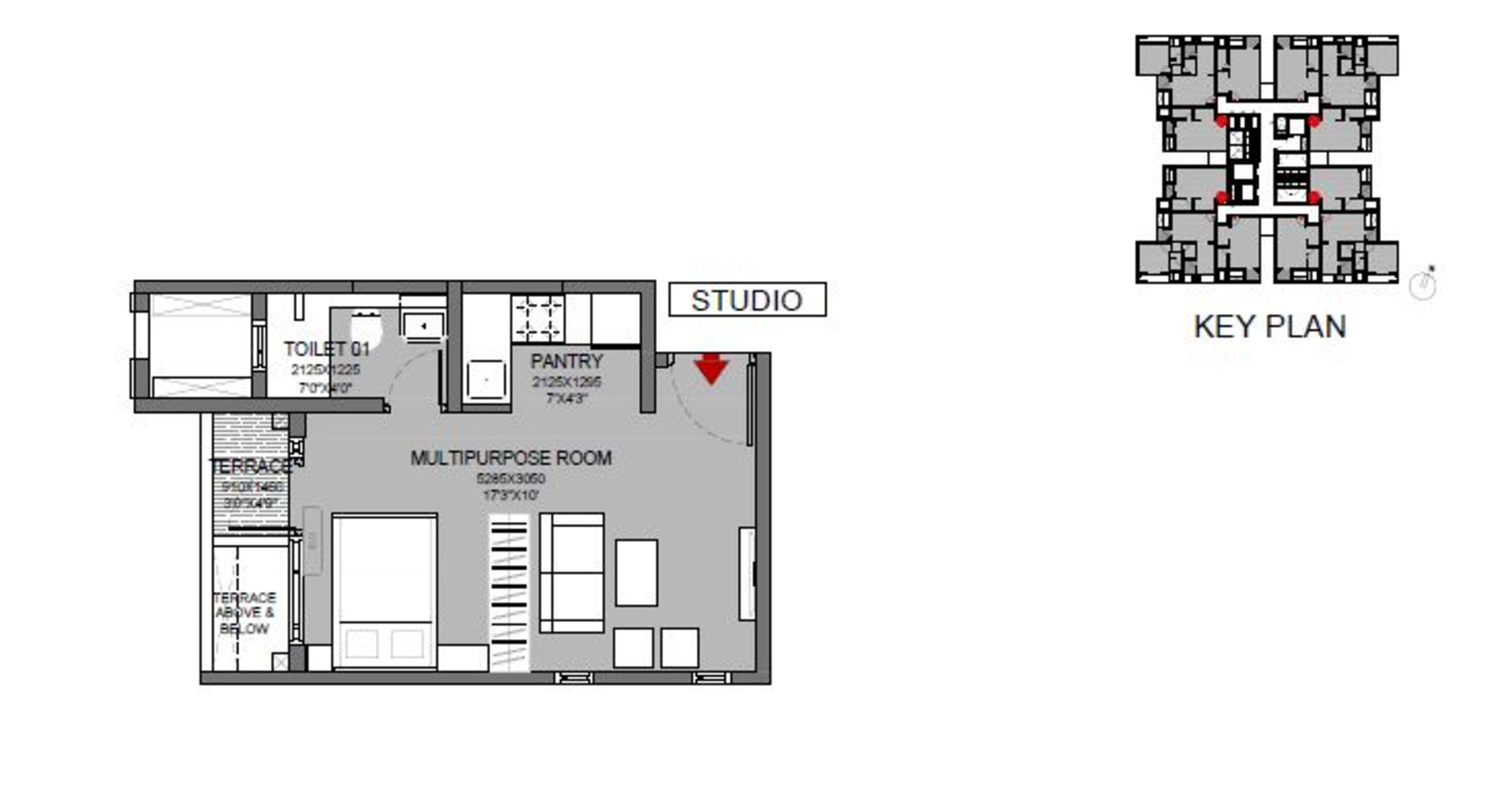 godrej park ridge studio  215sqft 20213613173600
