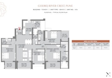  4 BHK Apartment at Kharadi – for Sale