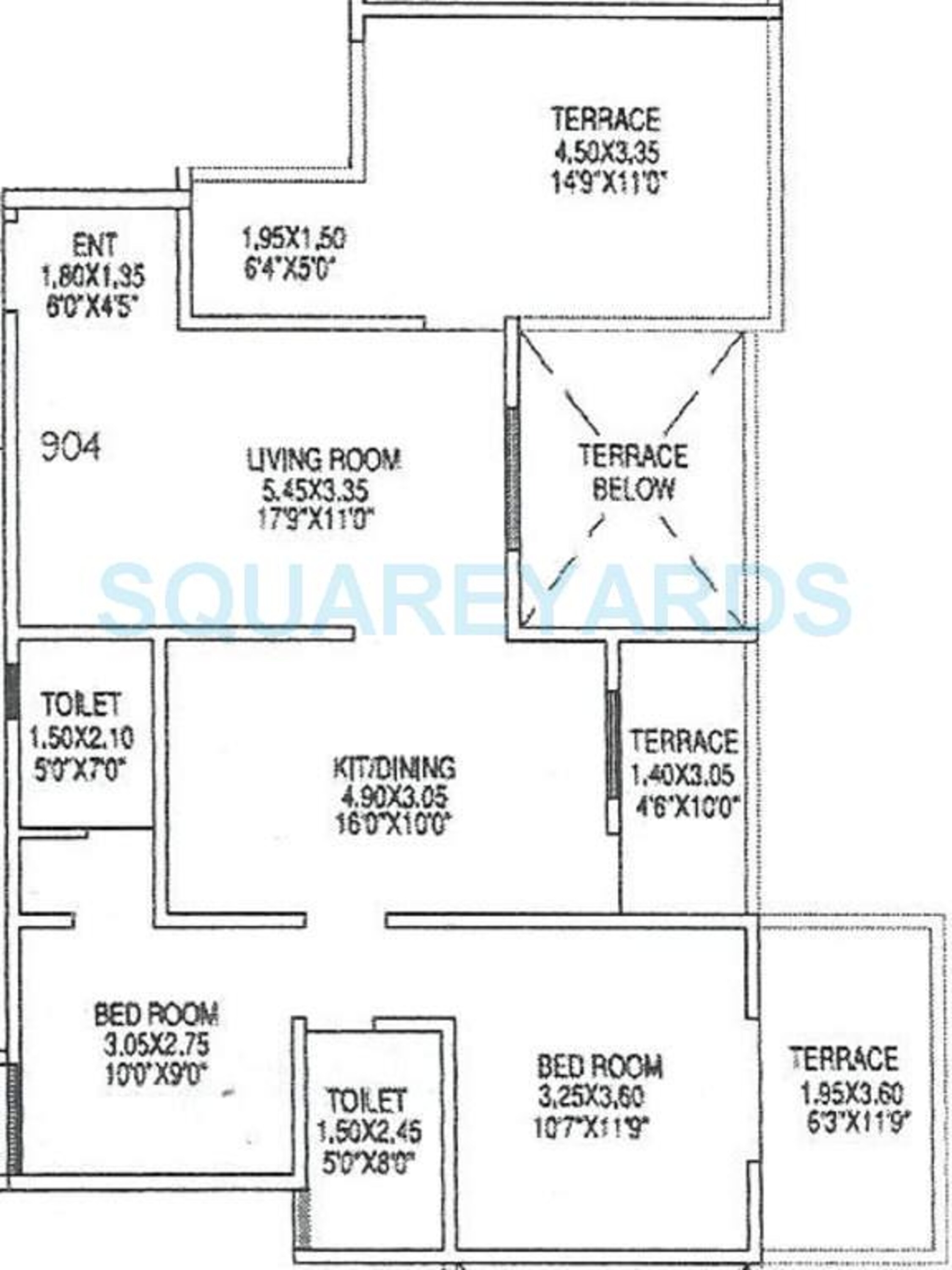 goel ganga group annexe ganga osian meadows apartment 2bhk 1000sqft1