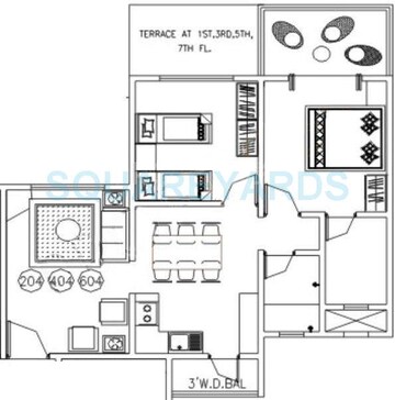  2 BHK Apartment at Goel Ganga Sparsh, Undri – for Sale