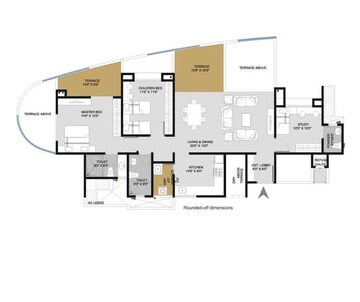  3 BHK Apartment at Goel Ganga Liviano, Kharadi – for Sale