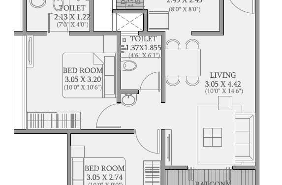 goel ganga vasant apartment 2 bhk 530sqft 20210519180516