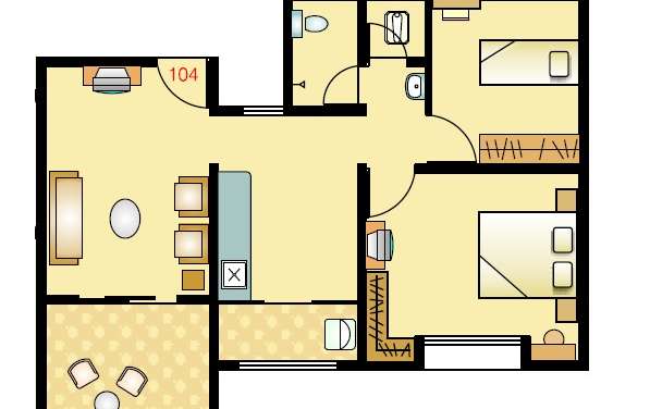 golden nest apartment 1 bhk 843sqft 20233931193906