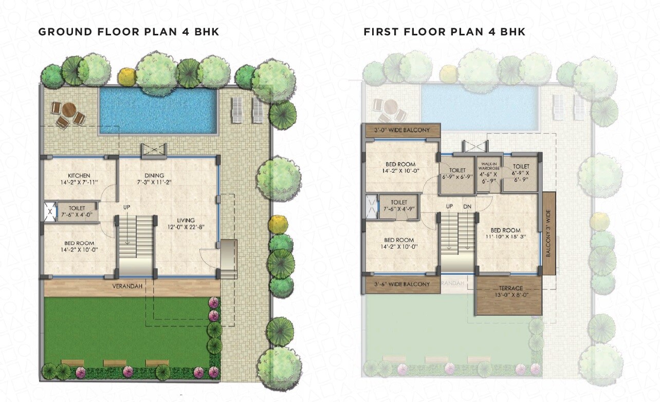 4 BHK 1564 Sq. Ft. Villa