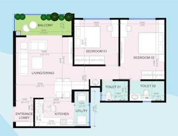  2 BHK Apartment at Goyal My Homes Wakad, Wakad – for Sale