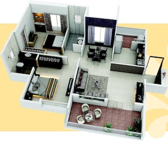 2 BHK Apartment For Resale in Gulmohar Renaissance Wagholi Pune  7215461