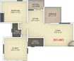 Icon Viva 2 BHK Layout