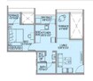 Infinity Sacred Basil 1 BHK Layout