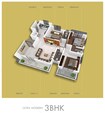 Jare Royal Home 3 BHK Layout