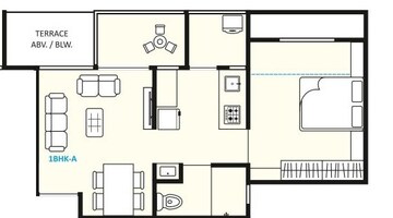  1 BHK Apartment at Jhamtani Ace Aurum Phase III, Ravet – for Sale