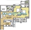 K Raheja Reserve 2 BHK Layout