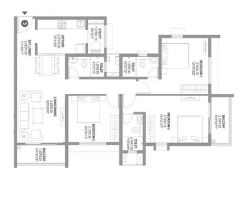  3 BHK Apartment at K Raheja Sterling, Mohammadwadi – for Sale