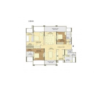  3 BHK Apartment at K Raheja Vistas Premiere, Mohammadwadi – for Sale