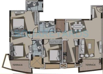  3 BHK Apartment at Kalpataru Harmony Pune, Wakad – for Rent