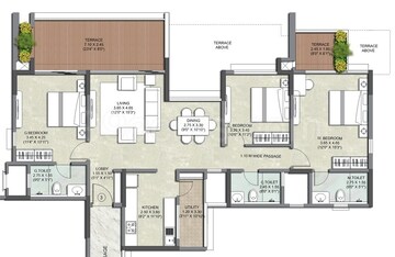  3 BHK Apartment at Kalpataru Jade Residences, Baner – for Sale
