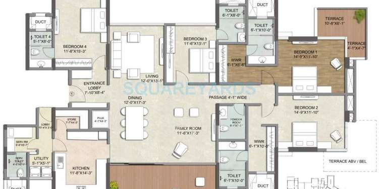 kalpataru jade residences apartment 4bhk 3380sqft 10291