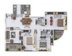 Kalyani Heritage 28 3 BHK Layout
