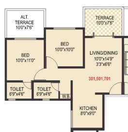 kamalraj balaji residency apartment 1 bhk 580sqft 20212108132112