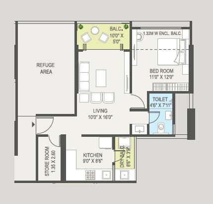 Other, kanchan-osian-one-and-only 4 Bedroom 1682 Sq.Ft. Apartment In Koregaon Park Pune 9422872