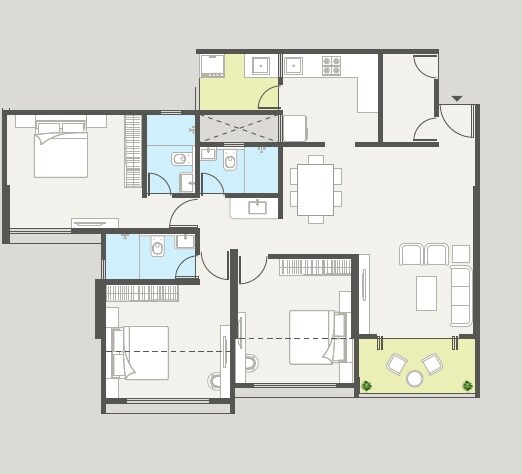 Other, kanchan-osian-one-and-only 3 Bedroom 1390 Sq.Ft. Apartment In Koregaon Park Pune 8247684
